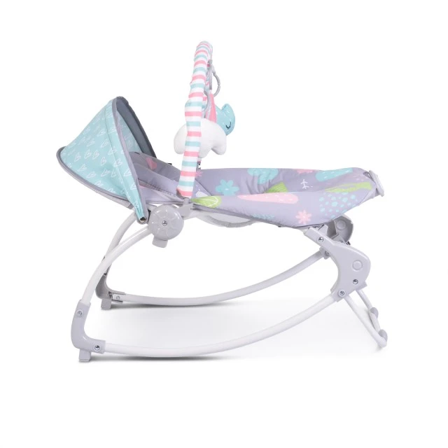 Children’s lounge chair Llama gray