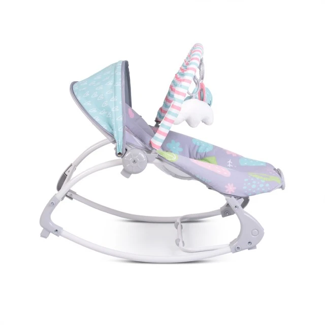 Children’s lounge chair Llama gray