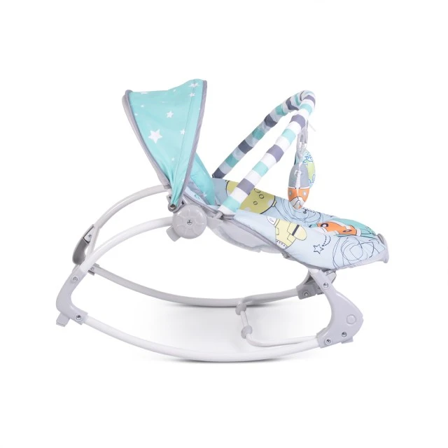 Children’s deck chair Space Tour gray