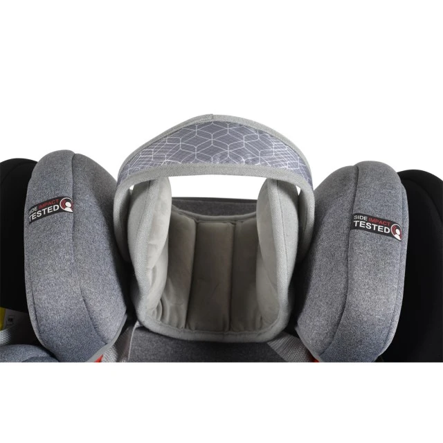 Ergonomic head protector Shelter gray