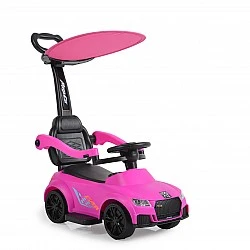 Car with handle Victory 2in1 311 pink