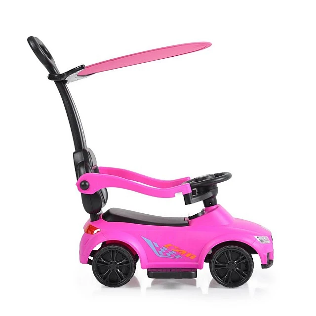 Car with handle Victory 2in1 311 pink