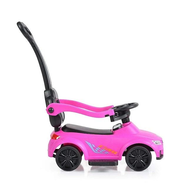 Car with handle Victory 2in1 311 pink