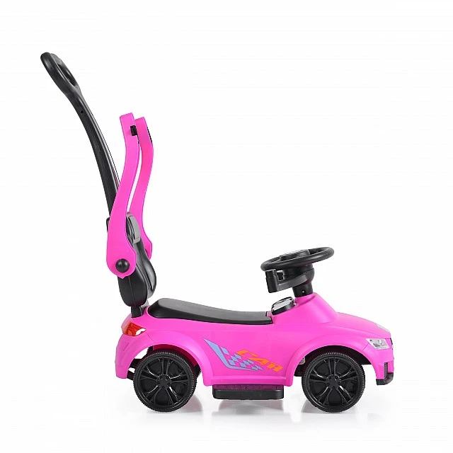 Car with handle Victory 2in1 311 pink