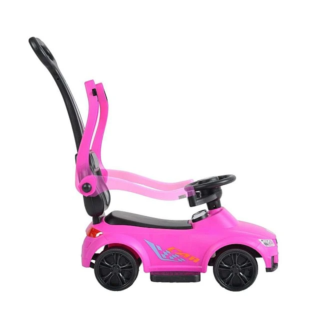 Car with handle Victory 2in1 311 pink