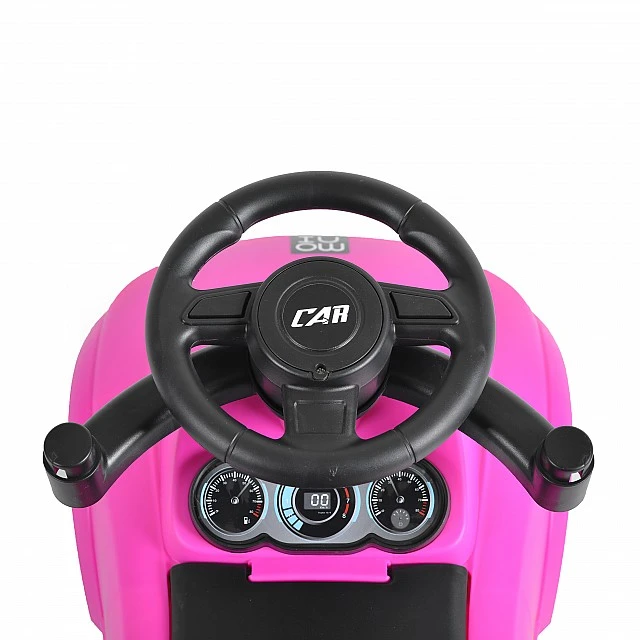 Car with handle Victory 2in1 311 pink