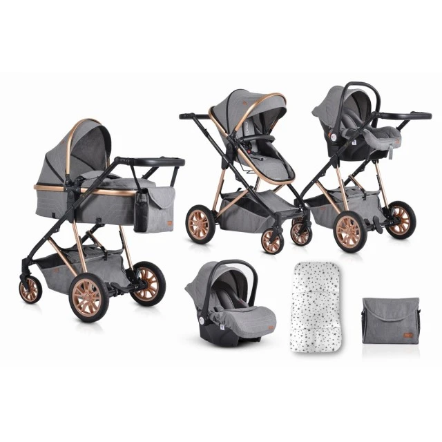 Combined stroller 2 in 1 Midas gray