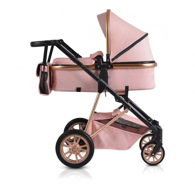 Combined stroller 2 in 1 Midas pink