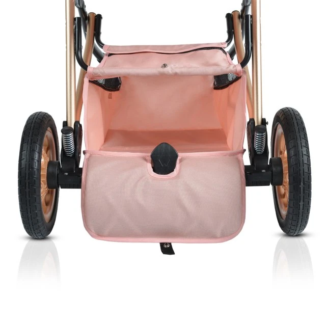 Combined stroller 2 in 1 Midas pink