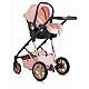Combined stroller 2 in 1 Midas pink