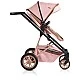Combined stroller 2 in 1 Midas pink