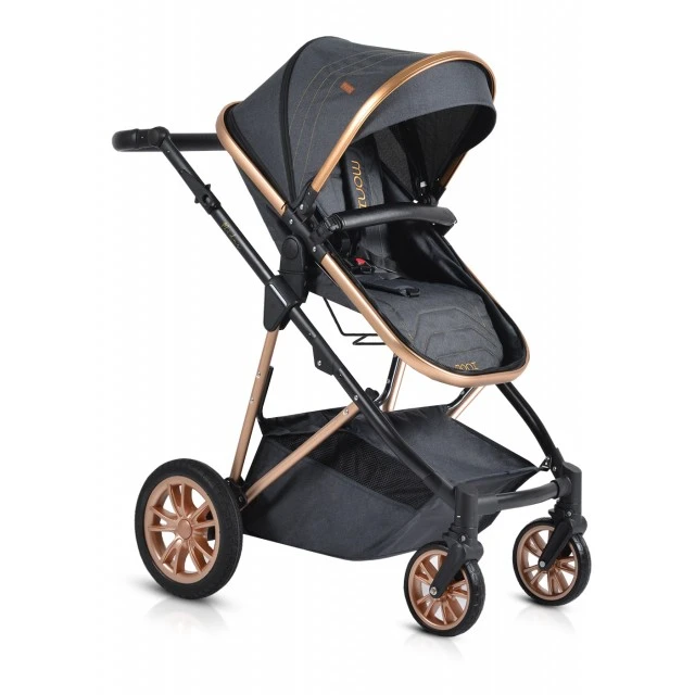 Combined stroller 2 in 1 Midas black