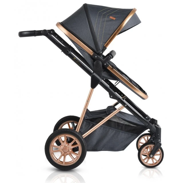 Combined stroller 2 in 1 Midas black
