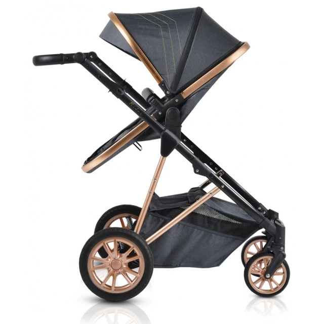 Combined stroller 2 in 1 Midas black