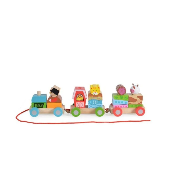 Wooden farm train 2036