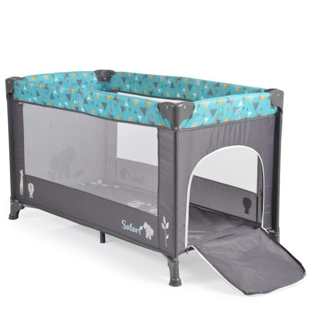 Cot Safari turquoise