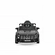 Battery car Mercedes AMG GTR black 011
