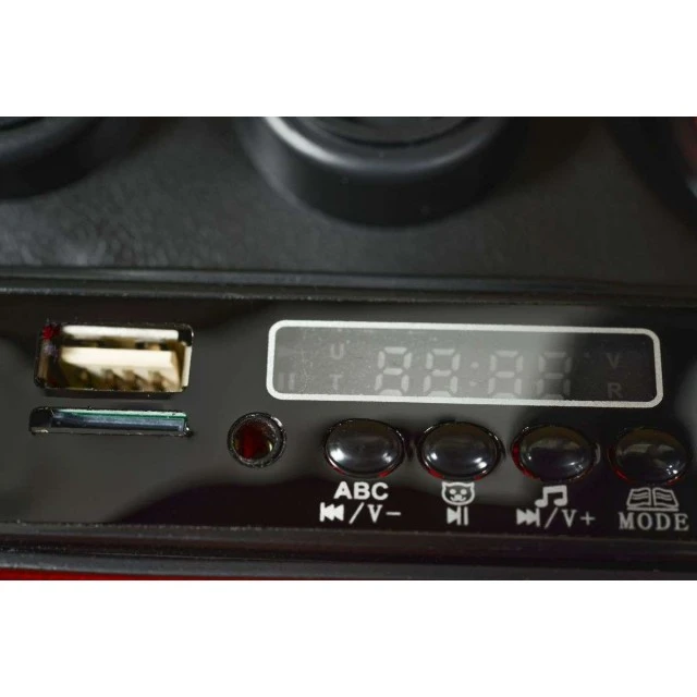 Battery car Mercedes AMG GTR red 011