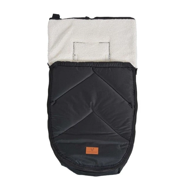 Thermo footmuff Luxe black