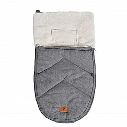 Thermo footmuff Luxe grey