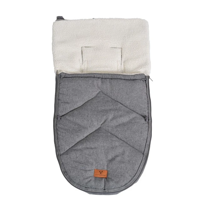 Thermo footmuff Luxe grey