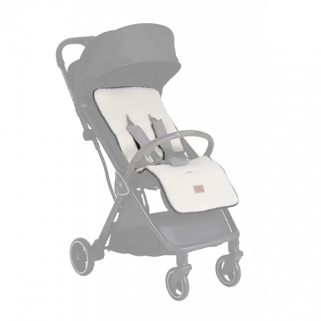 Universal stroller liner Luxe grey