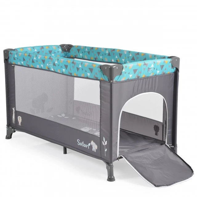 Cot Safari turquoise