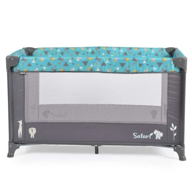 Cot Safari turquoise