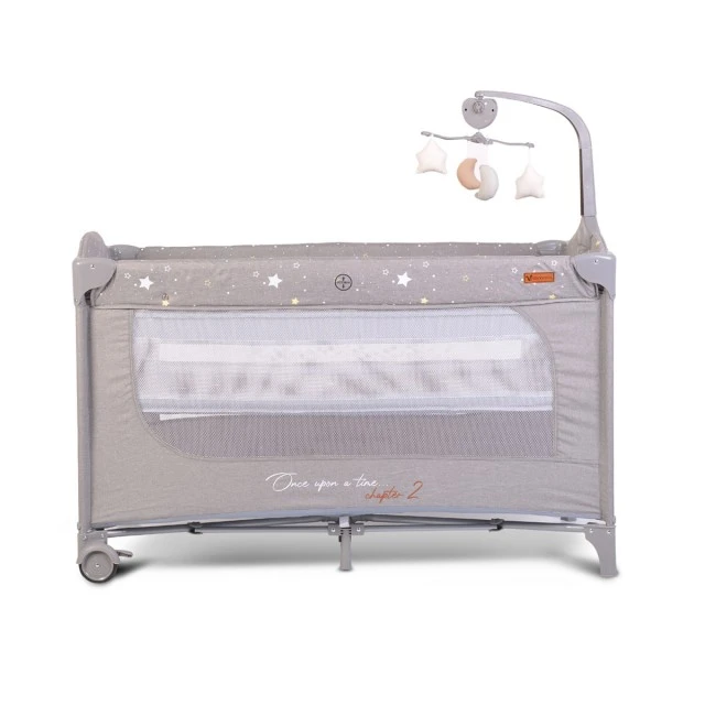 Baby crib Once upon a time 2 gray