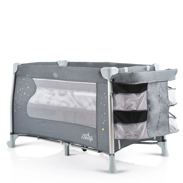 Baby crib ISleep gray
