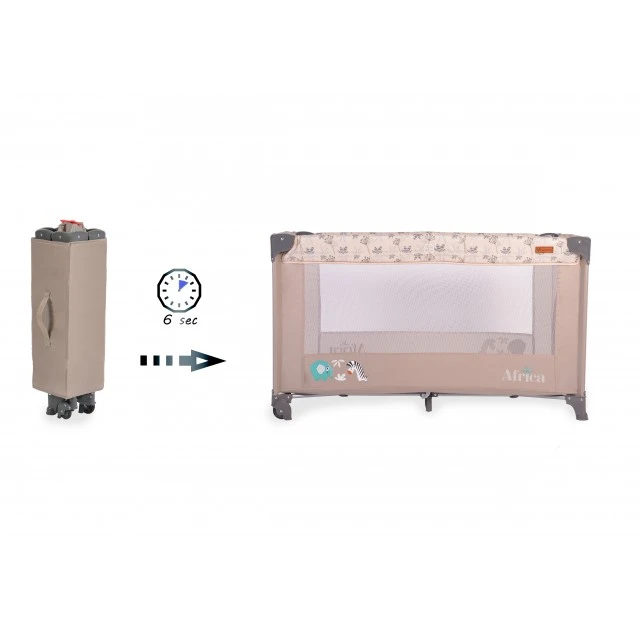 Baby crib Africa beige