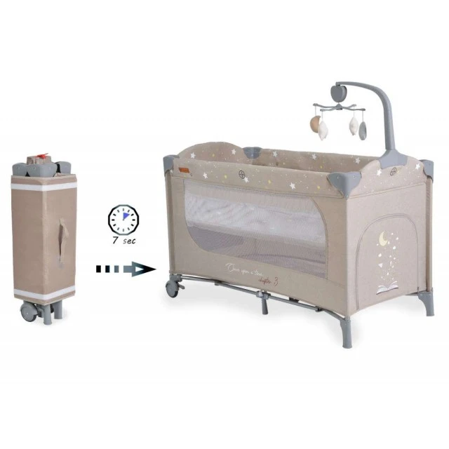 Baby crib Once upon a time 3 beige