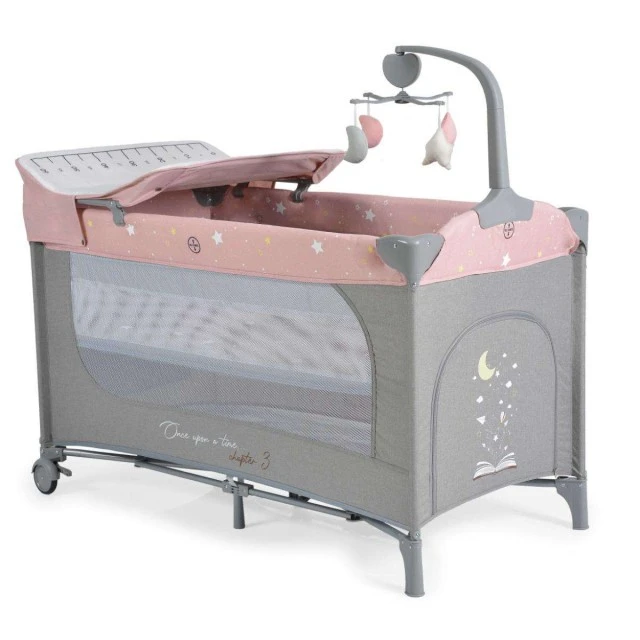 Baby crib Once upon a time 3 pink
