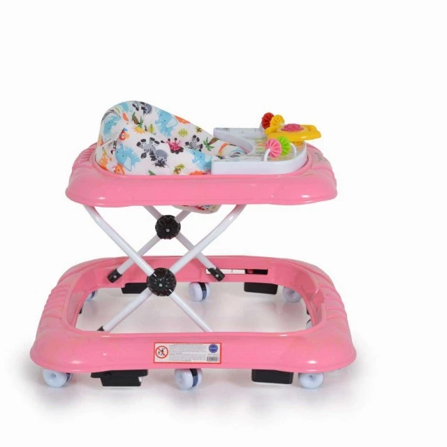 Jungle fun pink walker