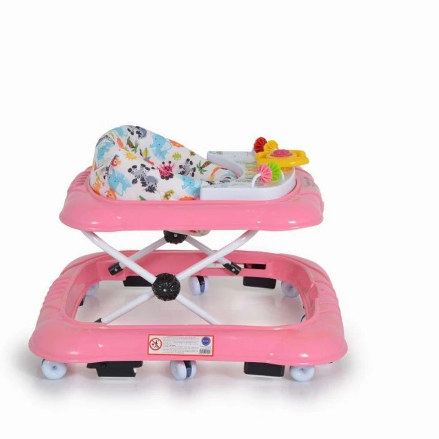 Jungle fun pink walker