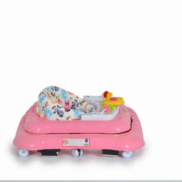 Jungle fun pink walker