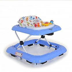 Jungle fun baby walker blue