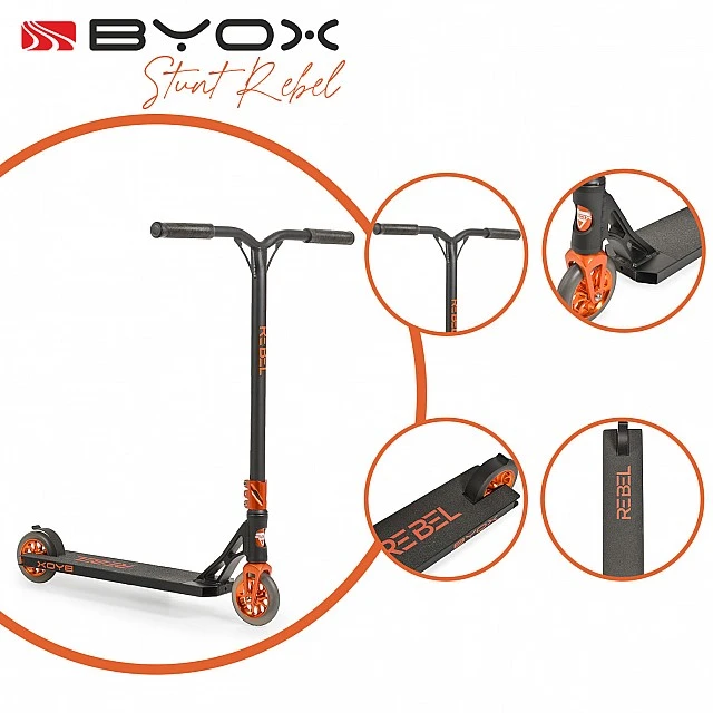 Scooter Stunt Rebel black