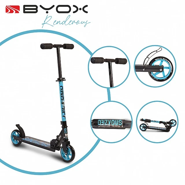 Scooter Rendevous blue