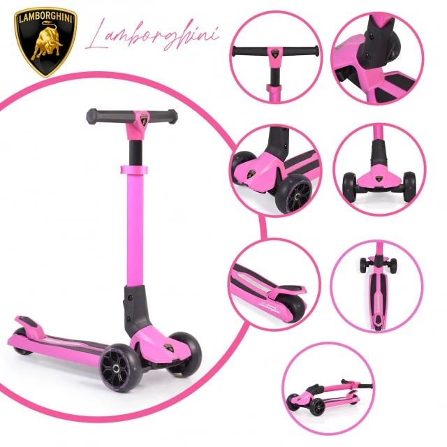 Scooter Lamborghini pink