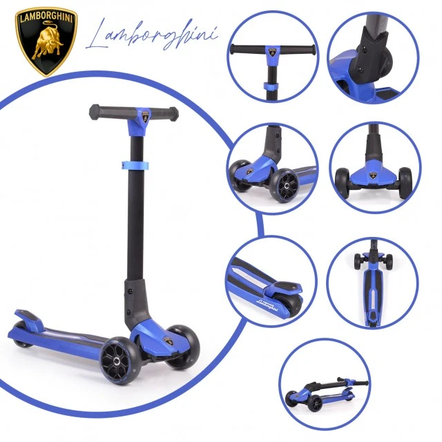 Scooter Lamborghini blue
