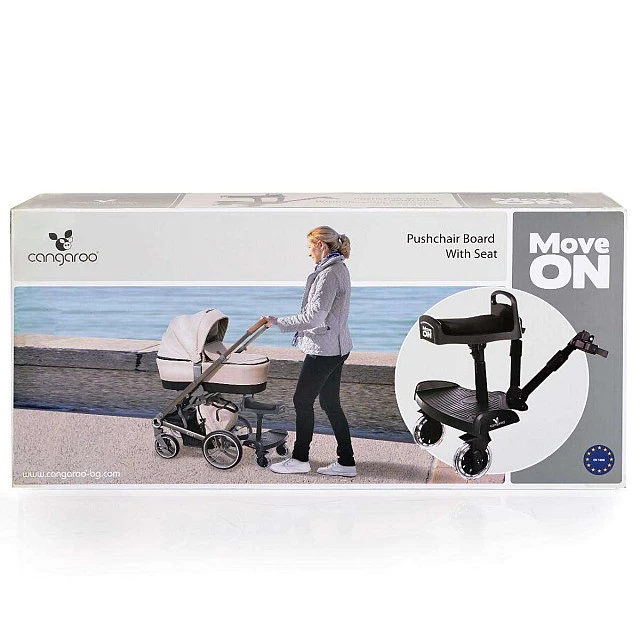 Universal step stool with Move on seat