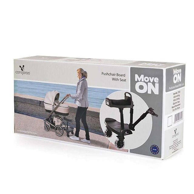 Universal step stool with Move on seat