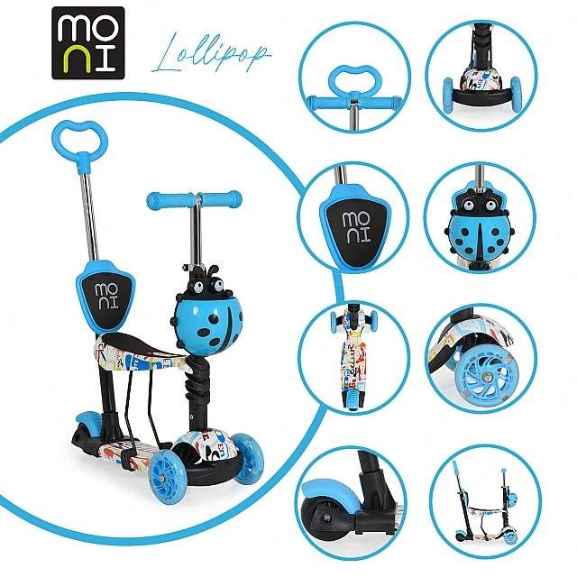 Scooter Lollipop blue