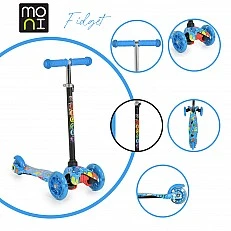 Fidget scooter blue