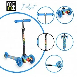 Fidget scooter blue