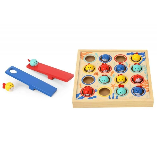 Wooden game Fishing TF980 19 pieces