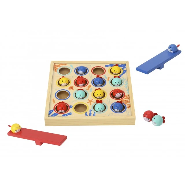 Wooden game Fishing TF980 19 pieces