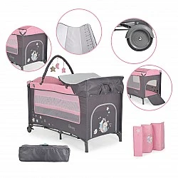 Crib SLEEPY pink