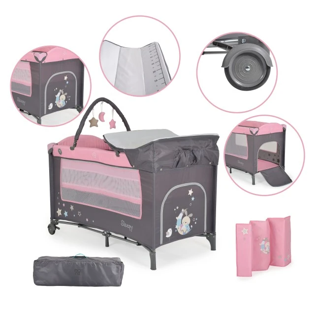 Crib SLEEPY pink